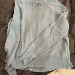 Banana Republic Light Blue Cashmere Sweater